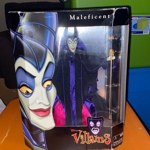 Disney Collectible Maleficent and Ursula dolls